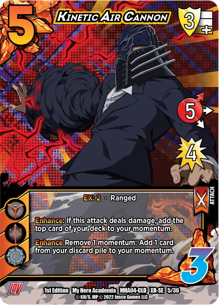 Kinetic Air Cannon (XR) (5) [MHA4] - UniVersus Single