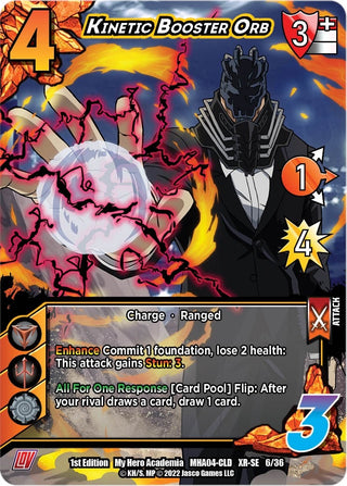 Kinetic Booster Orb (XR) (6) [MHA4] - UniVersus Single
