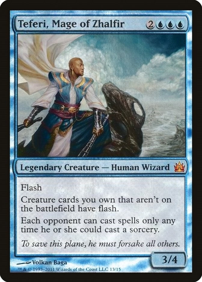 Teferi Mage of Zhalfir [V11] - MTG Single
