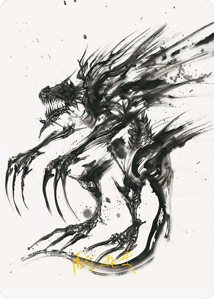 Phyrexian Obliterator Art Card (Gold-Stamped Signature) (71) [ASONE] - MTG Single