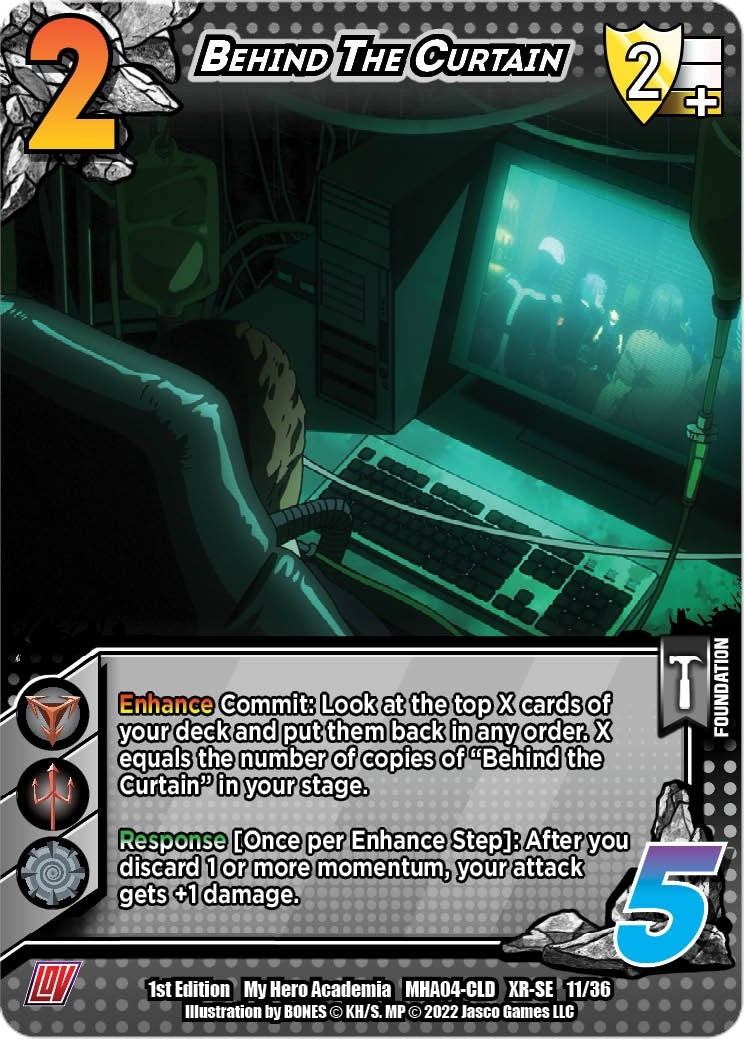 Behind the Curtain (XR) (11) [MHA4] - UniVersus Single