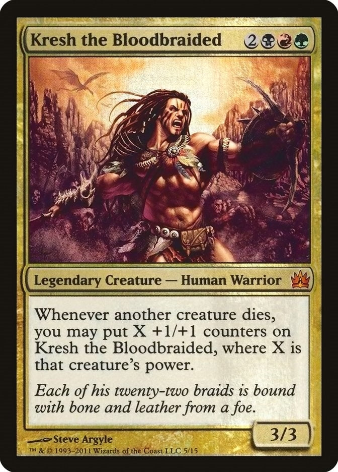 Kresh the Bloodbraided [V11] - MTG Single
