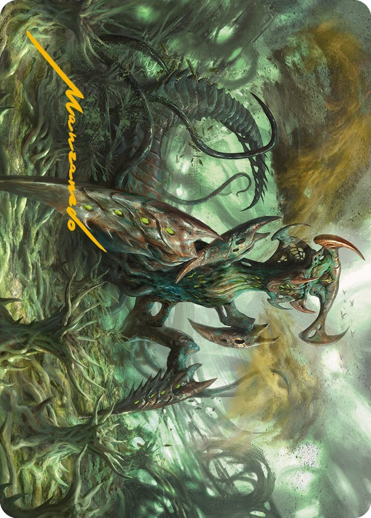 Zopandrel Hunger Dominus Art Card (Gold-Stamped Signature) (44) [ASONE] - MTG Single