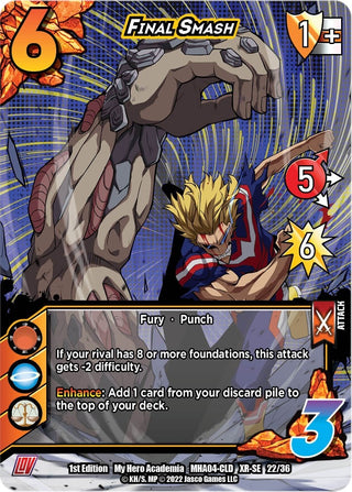 Final Smash (XR) (22) [MHA4] - UniVersus Single