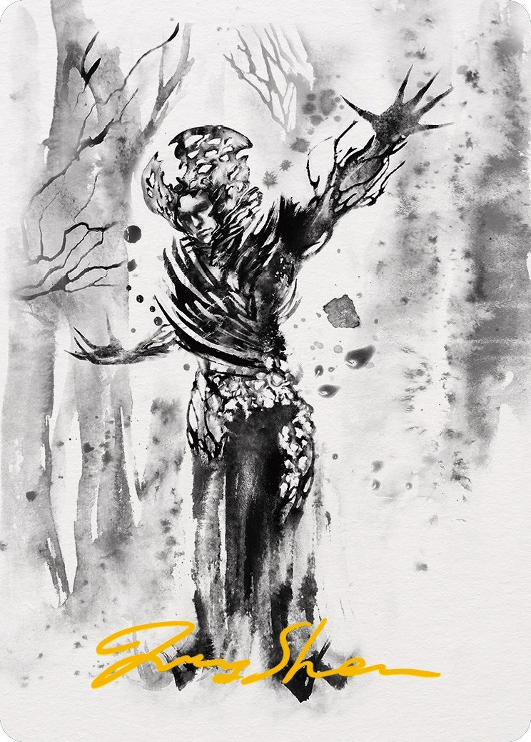 Rustvine Cultivator Art Card (Gold-Stamped Signature) (75) [ASONE] - MTG Single