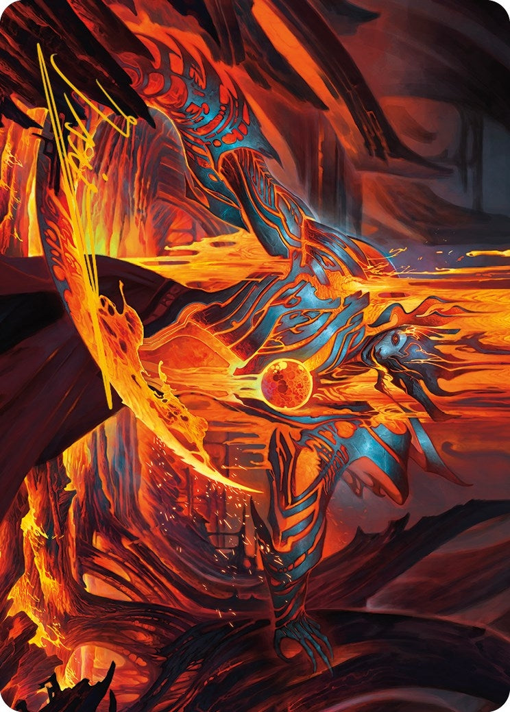 Free From Flesh Art Card (Gold-Stamped Signature) (27) [ASONE] - MTG Single