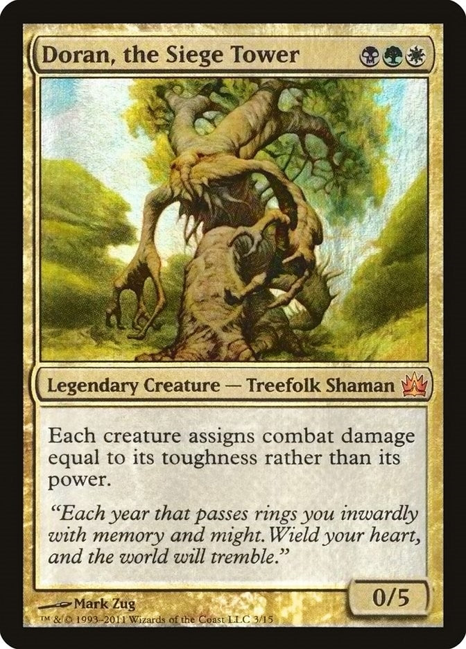 Doran the Siege Tower [V11] - MTG Single