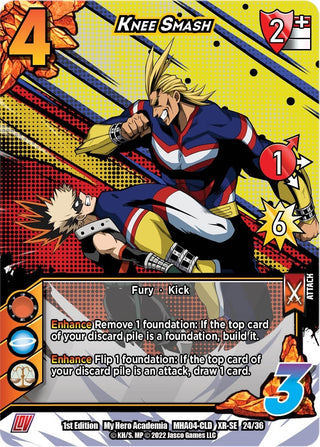 Knee Smash (XR) (24) [MHA4] - UniVersus Single