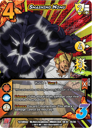 Smashing Nomu (XR) (26) [MHA4] - UniVersus Single