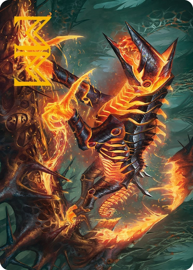 Kuldotha Cackler Art Card (Gold-Stamped Signature) (32) [ASONE] - MTG Single