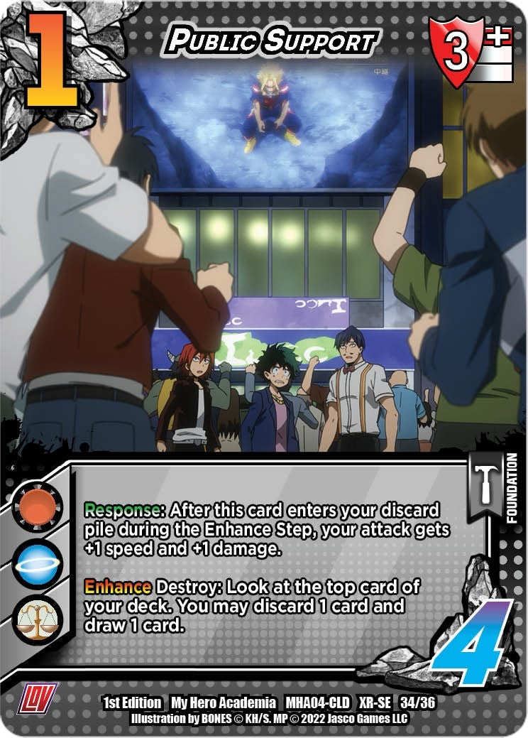 Public Support (XR) (34) [MHA4] - UniVersus Single