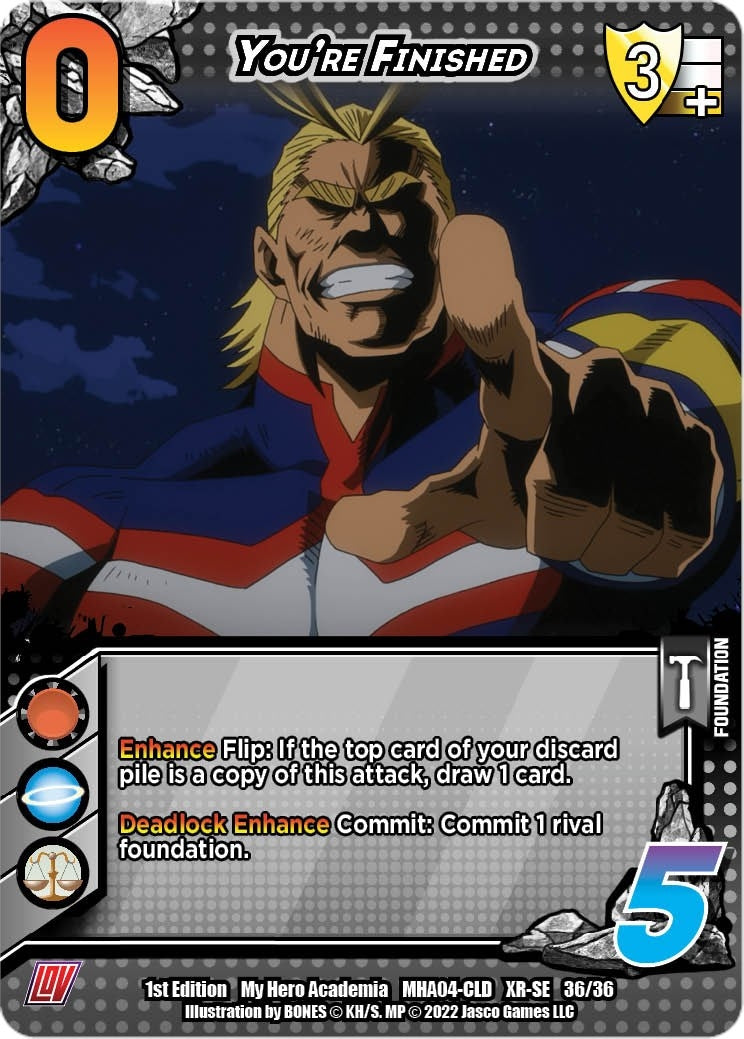 You’re Finished (XR) (36) [MHA4] - UniVersus Single