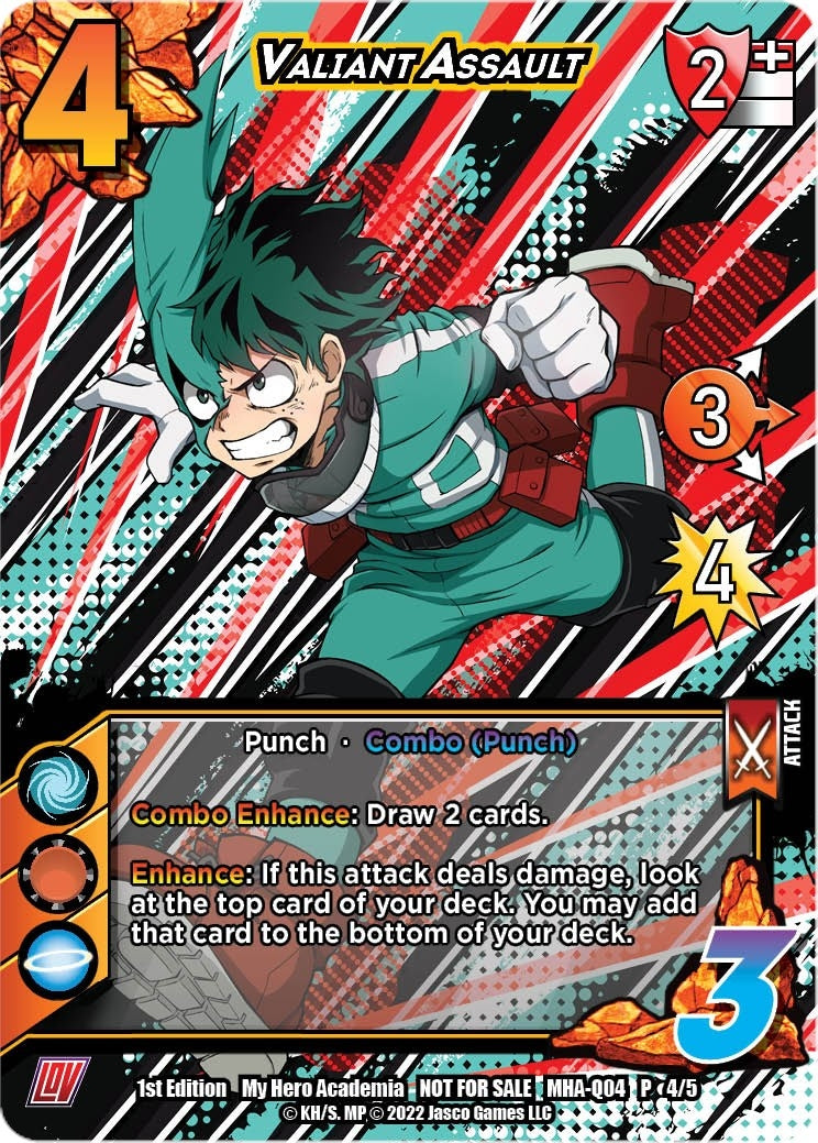 Valiant Assault (Quirk Pack 4) (40405) [MHAP] - UniVersus Single