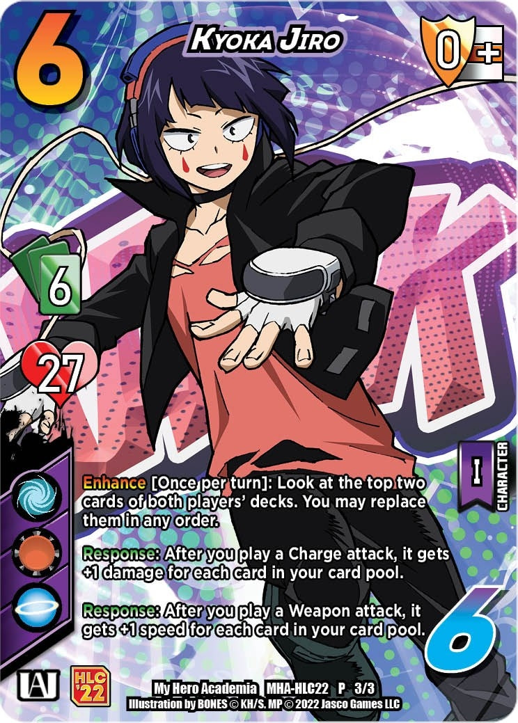 Kyoka Jiro (Hero League Championship 2022) (2223) [MHAP] - UniVersus Single