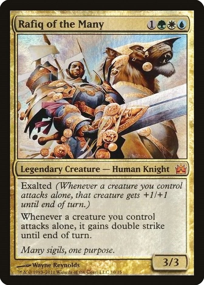 Rafiq of the Many [V11] - MTG Single
