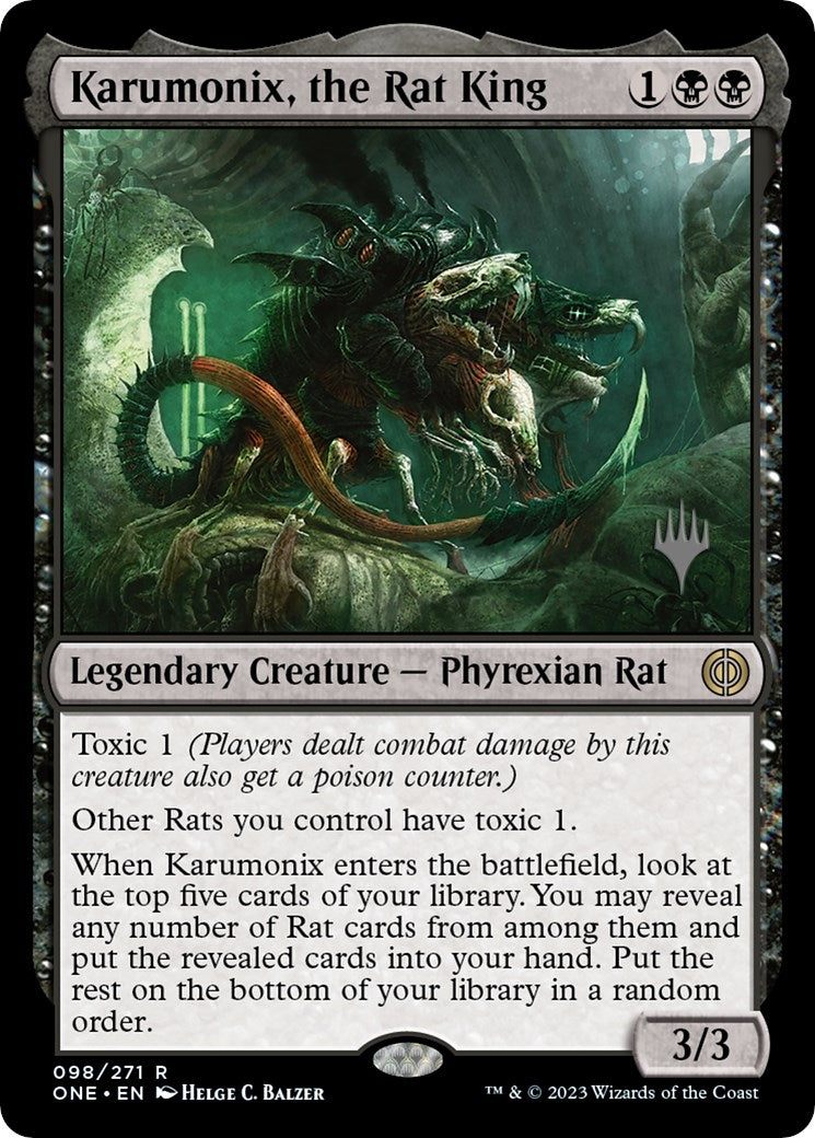 Karumonix the Rat King (98) [PPONE] - MTG Single