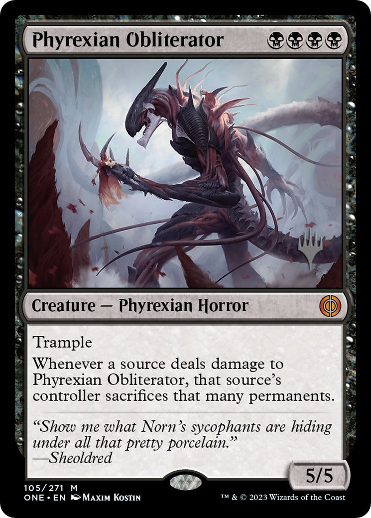 Phyrexian Obliterator (105) [PPONE] - MTG Single