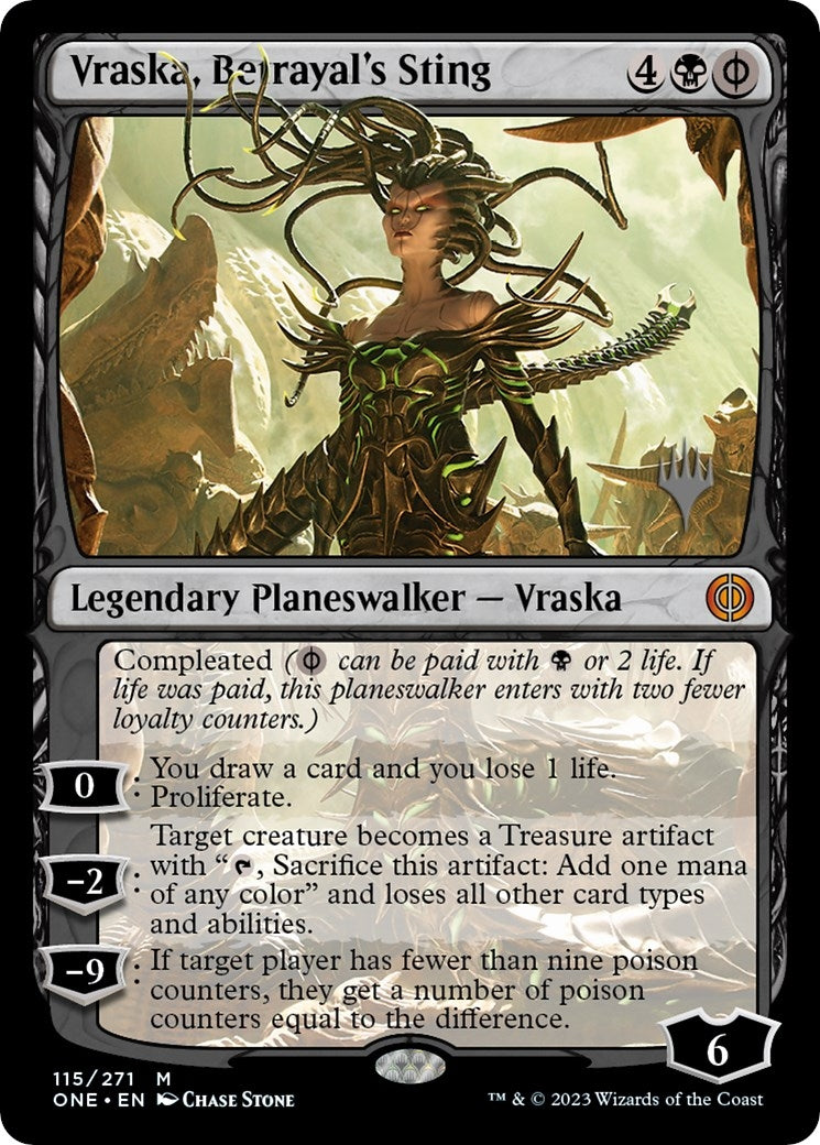 Vraska Betrayal’s Sting (115) [PPONE] - MTG Single