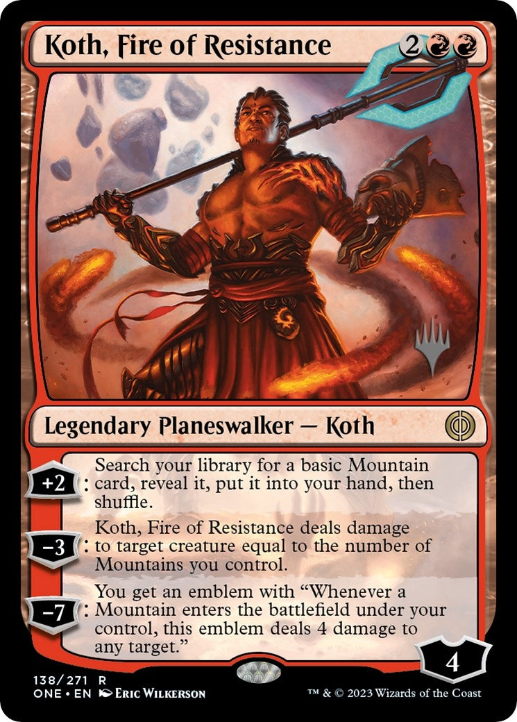 Koth Fire of Resistance (138) [PPONE] - MTG Single