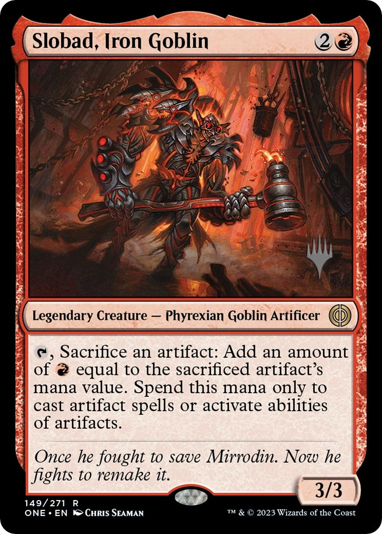 Slobad Iron Goblin (149) [PPONE] - MTG Single