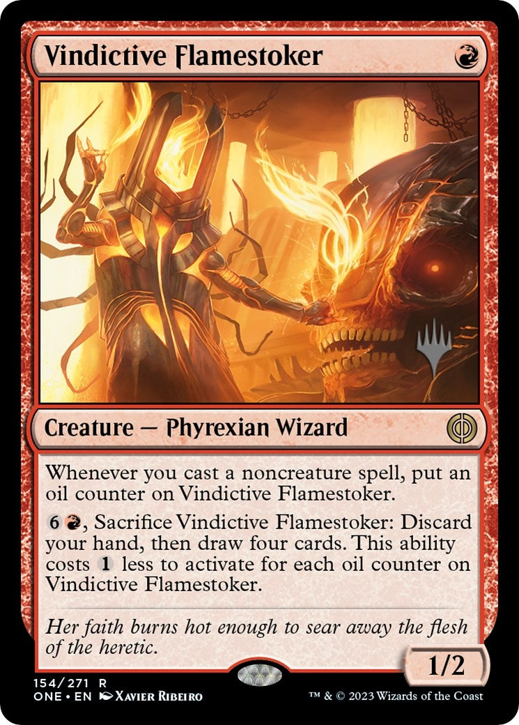 Vindictive Flamestoker (154) [PPONE] - MTG Single
