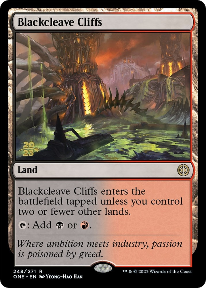 Blackcleave Cliffs (248) [PRE] - MTG Single