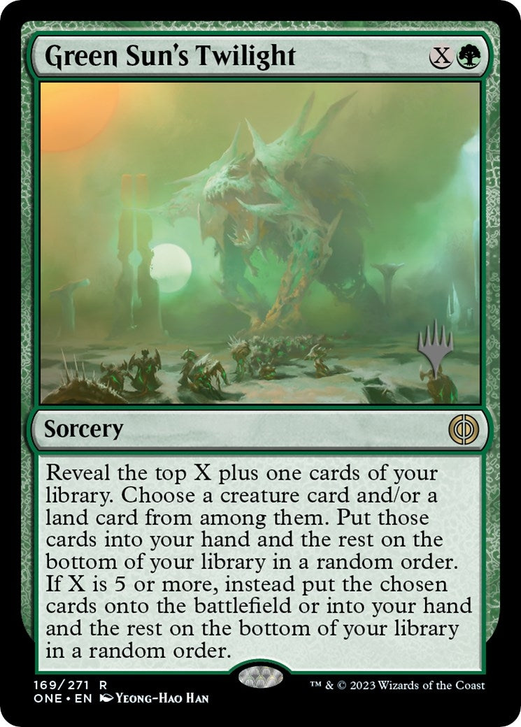 Green Sun’s Twilight (169) [PPONE] - MTG Single