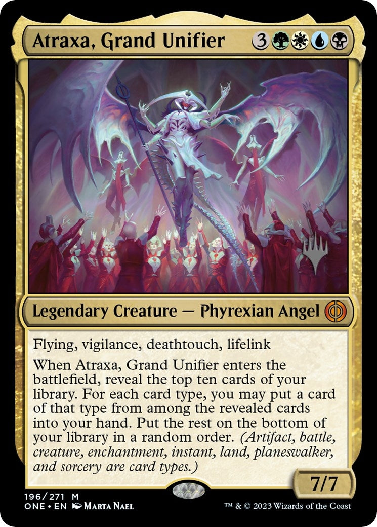 Atraxa Grand Unifier (196) [PPONE] - MTG Single