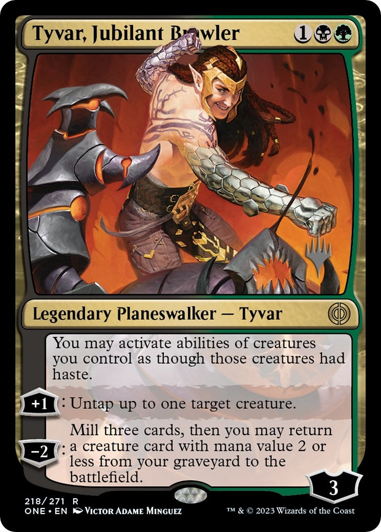 Tyvar Jubilant Brawler (218) [PPONE] - MTG Single
