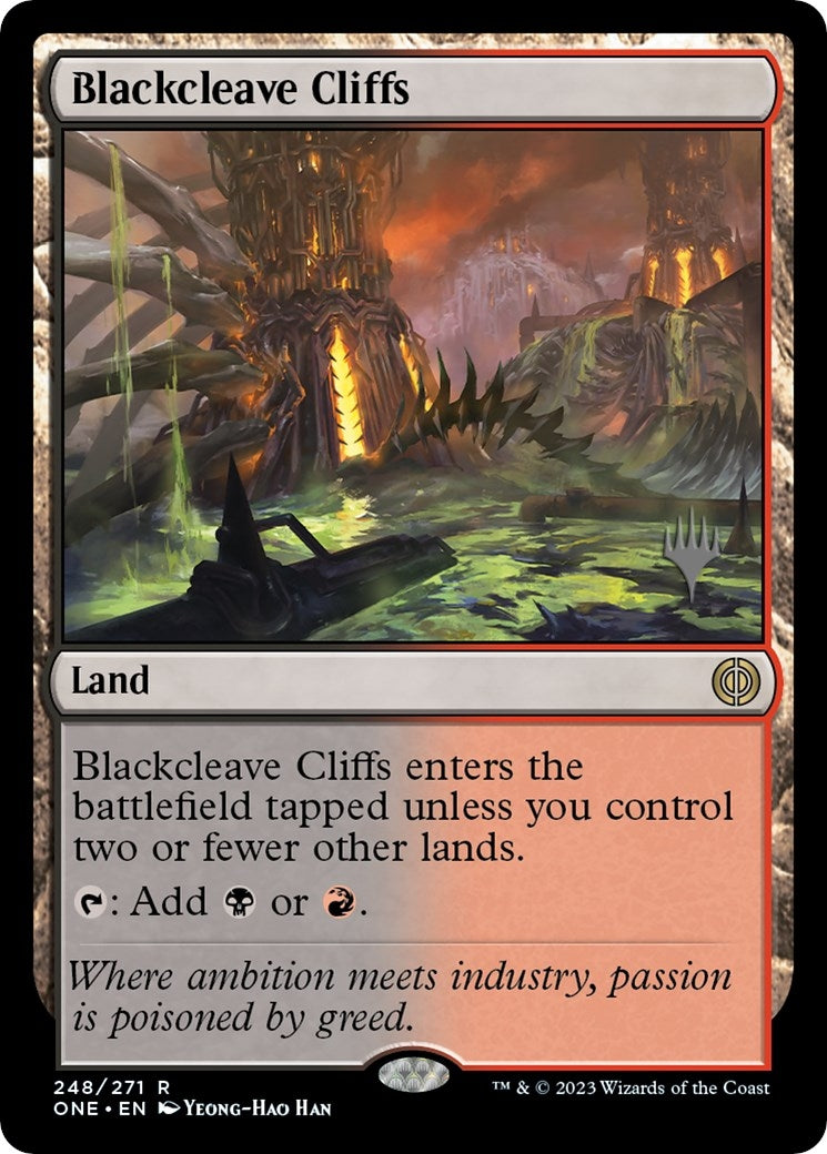 Blackcleave Cliffs (248) [PPONE] - MTG Single