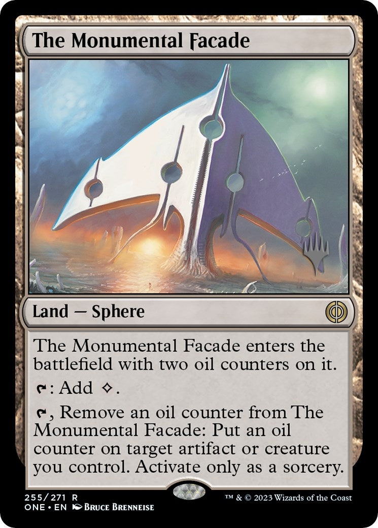 The Monumental Facade (255) [PPONE] - MTG Single