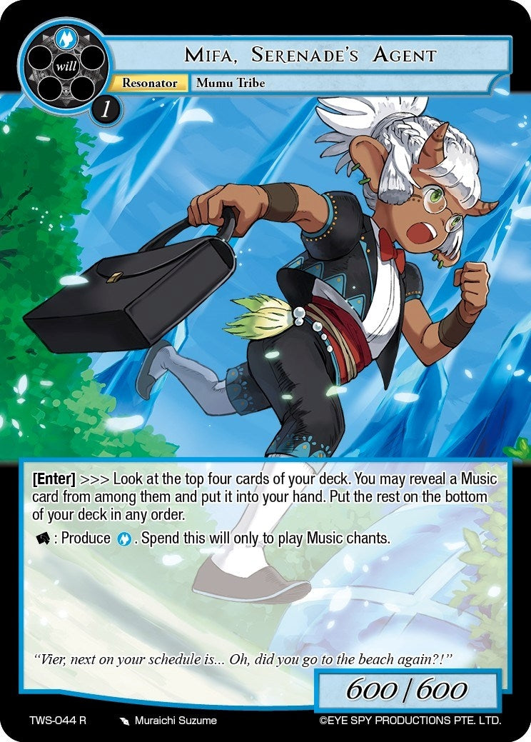 Mifa Serenade’s Agent (44) [TWS] - Force of Will Single