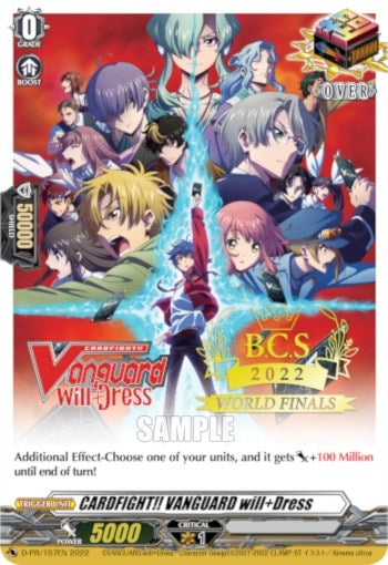 CARDFIGHT!! VANGUARD will + Dress (World Finals 2022) (157) [D-PR] - Cardfight Vanguard Single