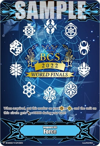 Imaginary Gift [Force] - World Finals 2022 (202201) [EVENT] - Cardfight Vanguard Single