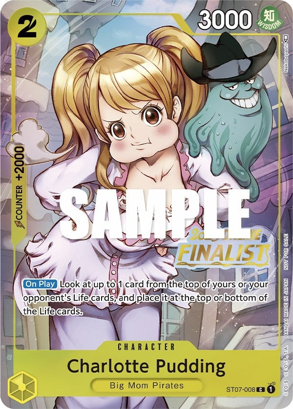 Charlotte Pudding (Online Regional 2023) [Finalist] (7008) (OP-PR) - One Piece Card Game Single