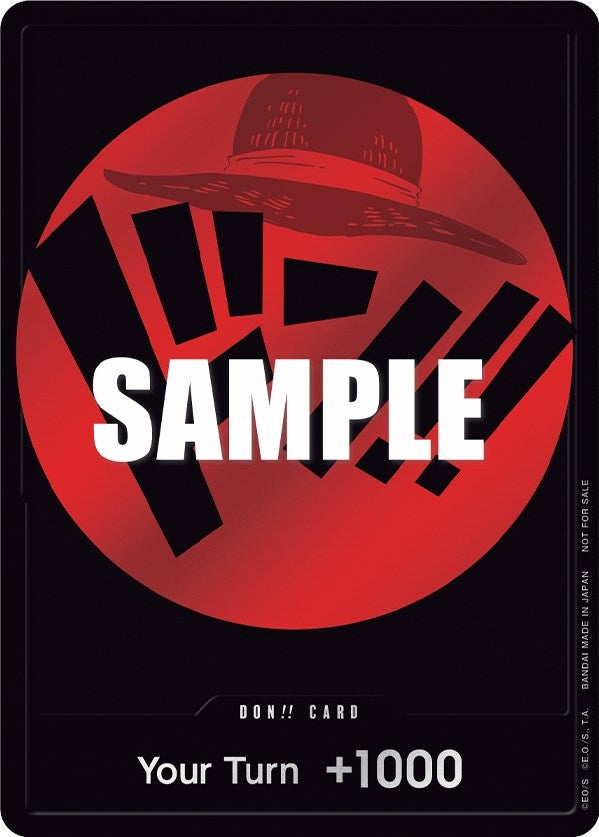 DON!! Card (Red) (OP-PR) - One Piece Card Game Single