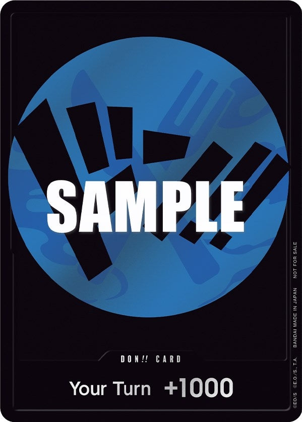 DON!! Card (Blue) (OP-PR) - One Piece Card Game Single