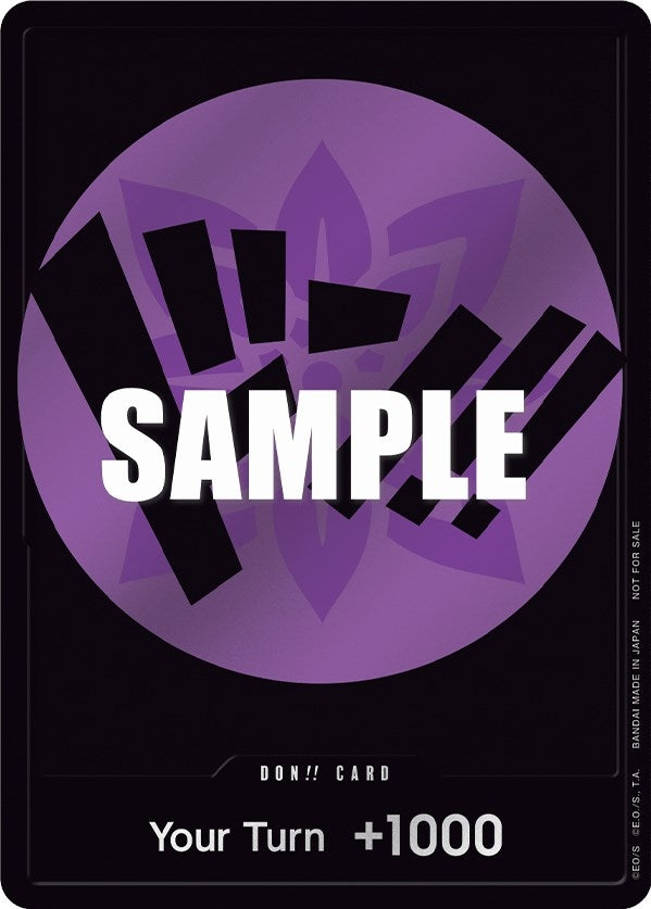 DON!! Card (Purple) (OP-PR) - One Piece Card Game Single