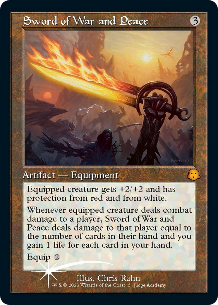 Sword of War and Peace (5) [JDG] - MTG Single