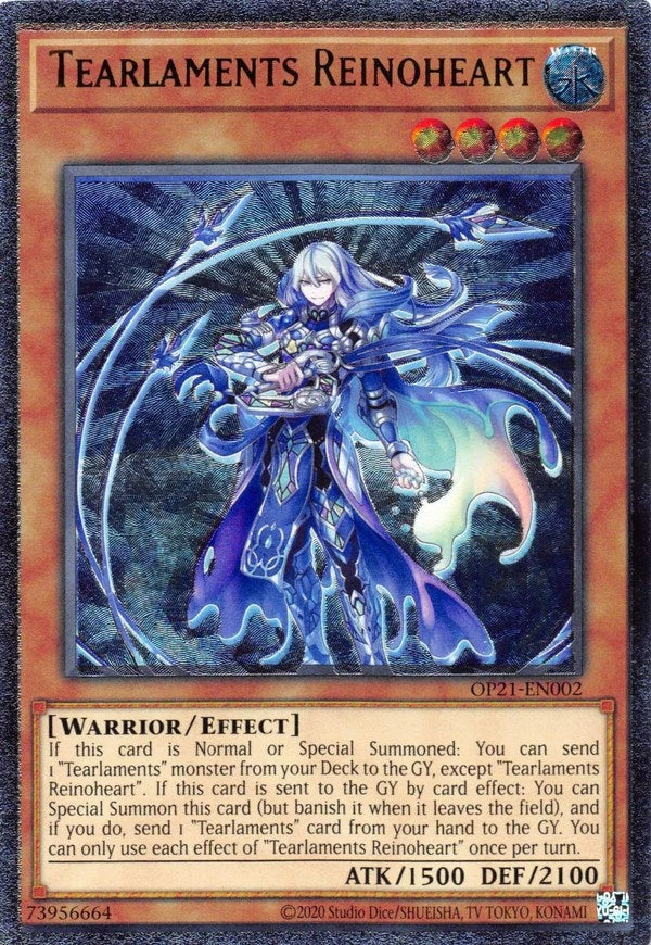 Tearlaments Reinoheart (UTR) (21002) (OP21) - YuGiOh Single