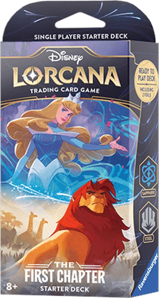 Disney Lorcana: The First Chapter Starter Deck (Sapphire & Steel) (1) - Disney Lorcana Sealed