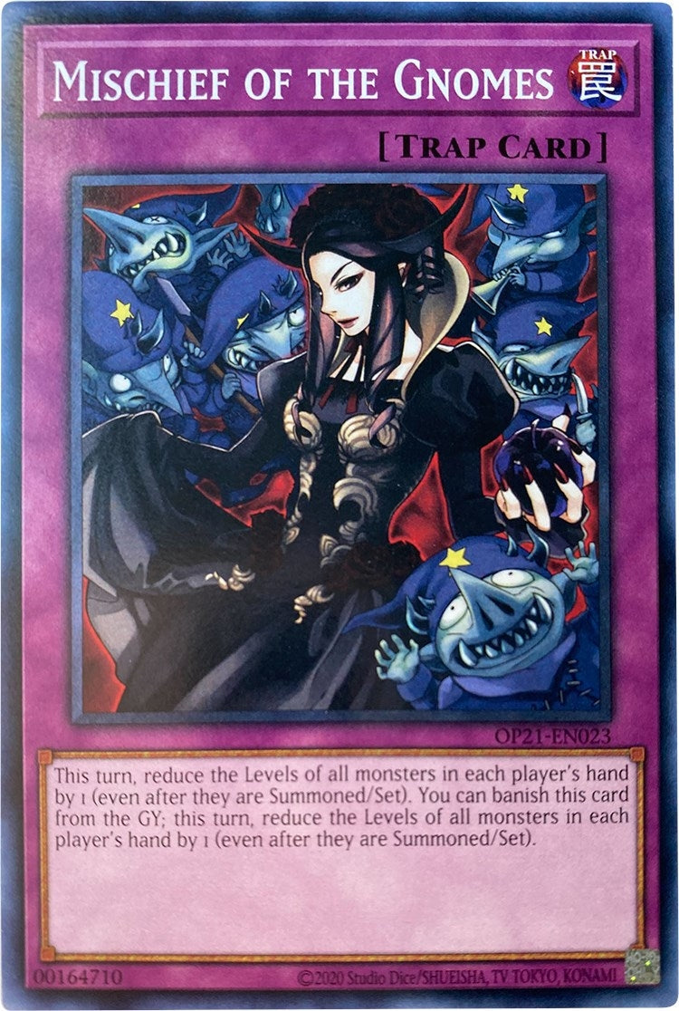 Mischief of the Gnomes (21023) (OP21) - YuGiOh Single