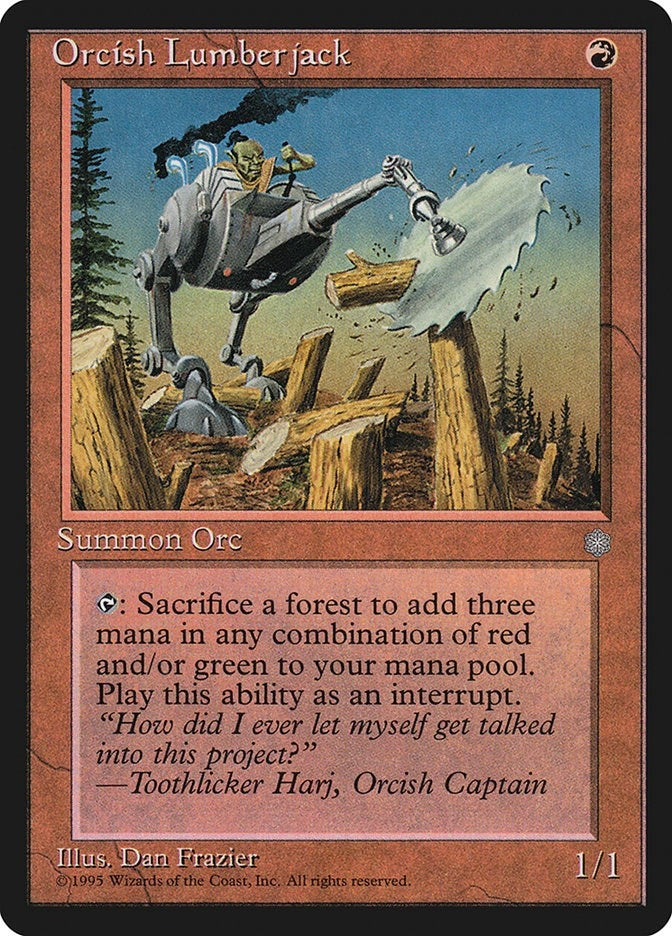 Orcish Lumberjack [ICE] - MTG Single