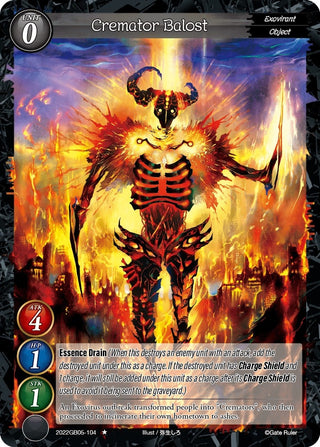 Cremator Balost (2022) - Gate Ruler Single