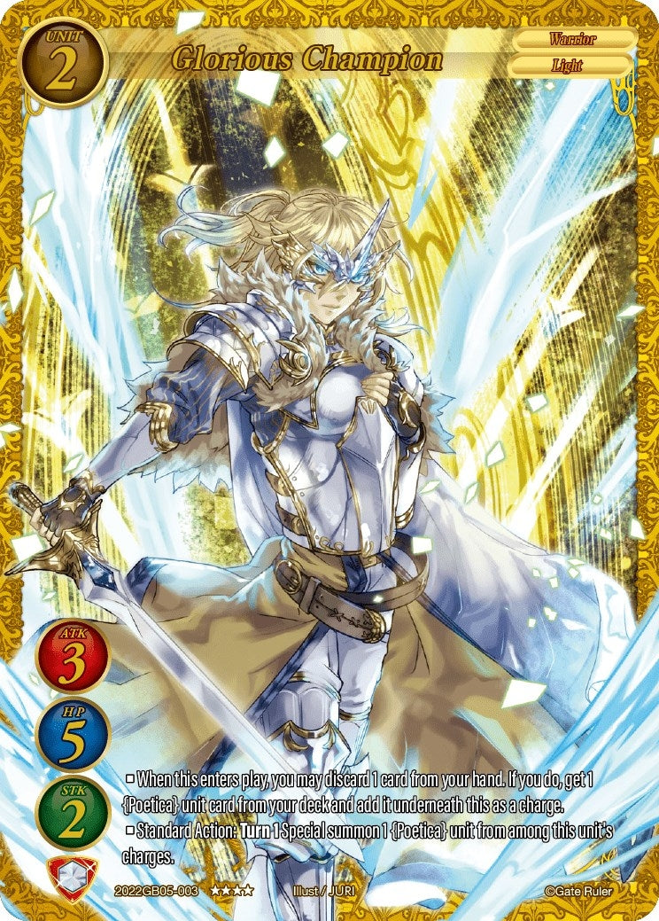Glorious Champion (2022) - Gate Ruler Single