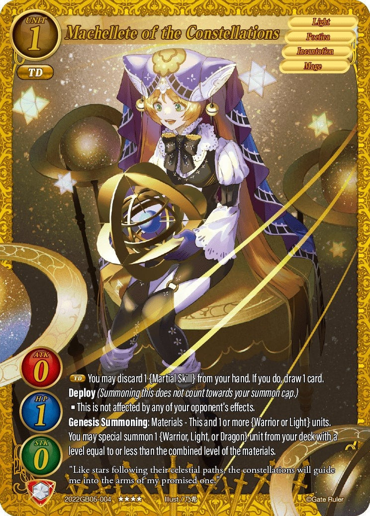 Machellete of the Constellations (2022) - Gate Ruler Single