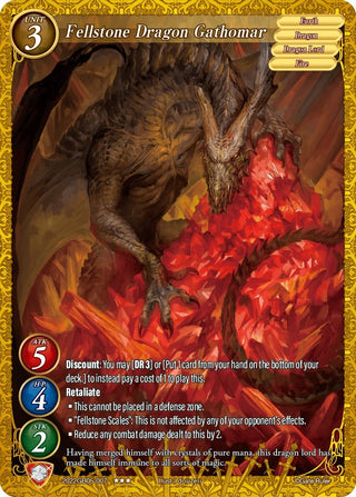 Fellstone Dragon Gathomar (2022) - Gate Ruler Single