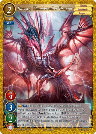 Barrag Thundercaller Dragon (2022) - Gate Ruler Single