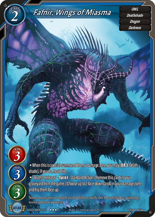 Fafnir Wings of Miasma (2022) - Gate Ruler Single