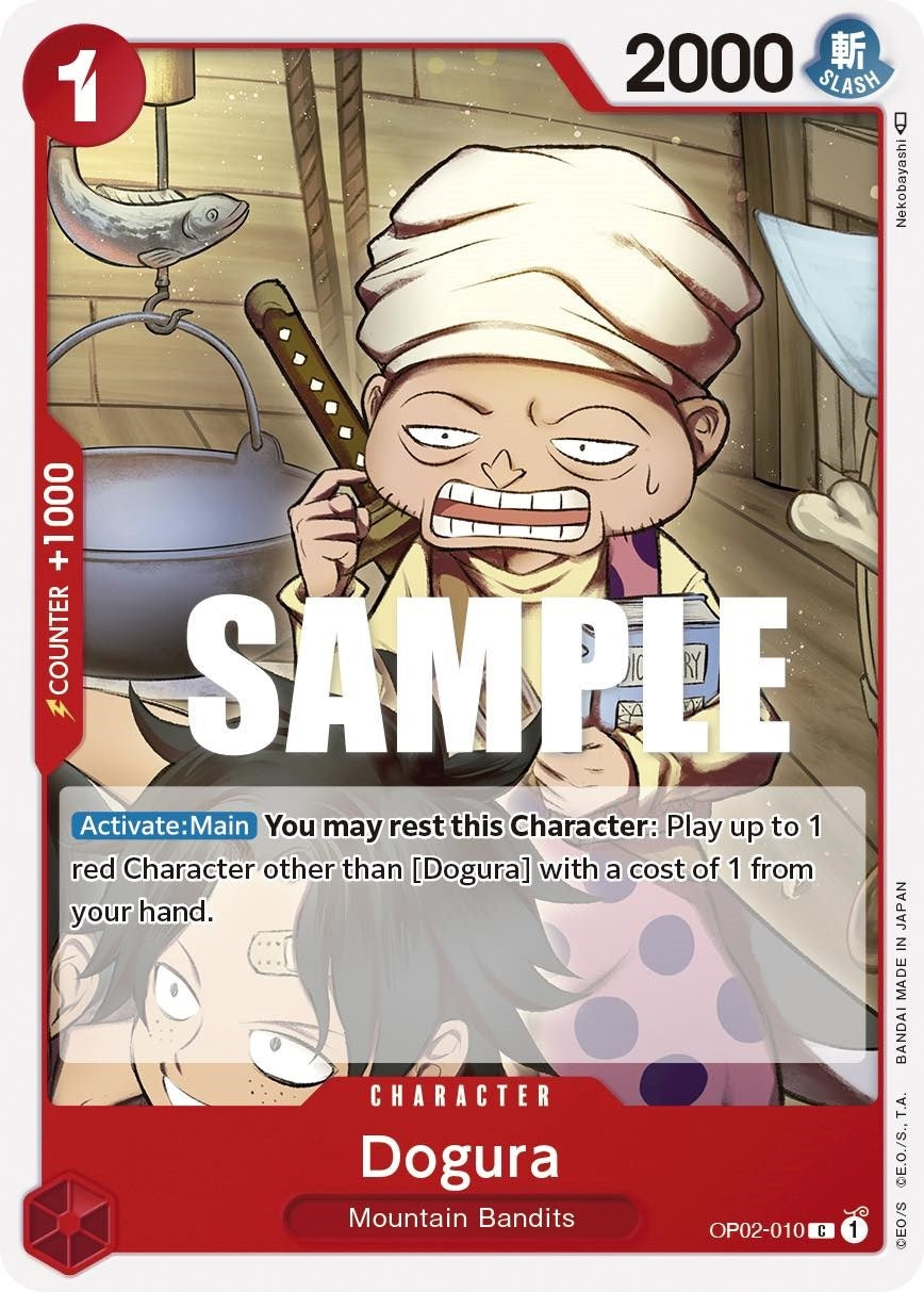 Dogura (2010) (OP02) - One Piece Card Game Single